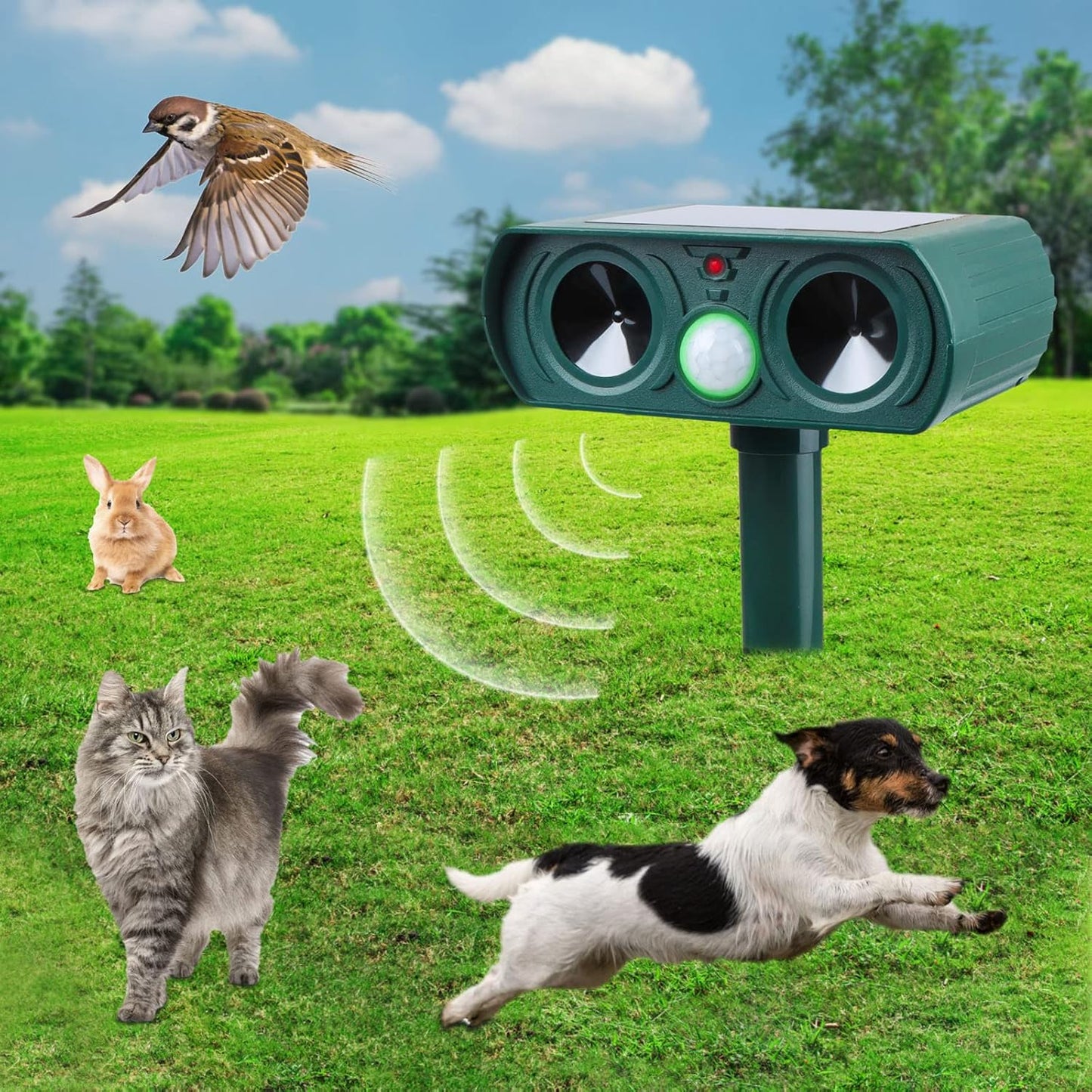 PestGuardian – Solar Powered Animal Repellent