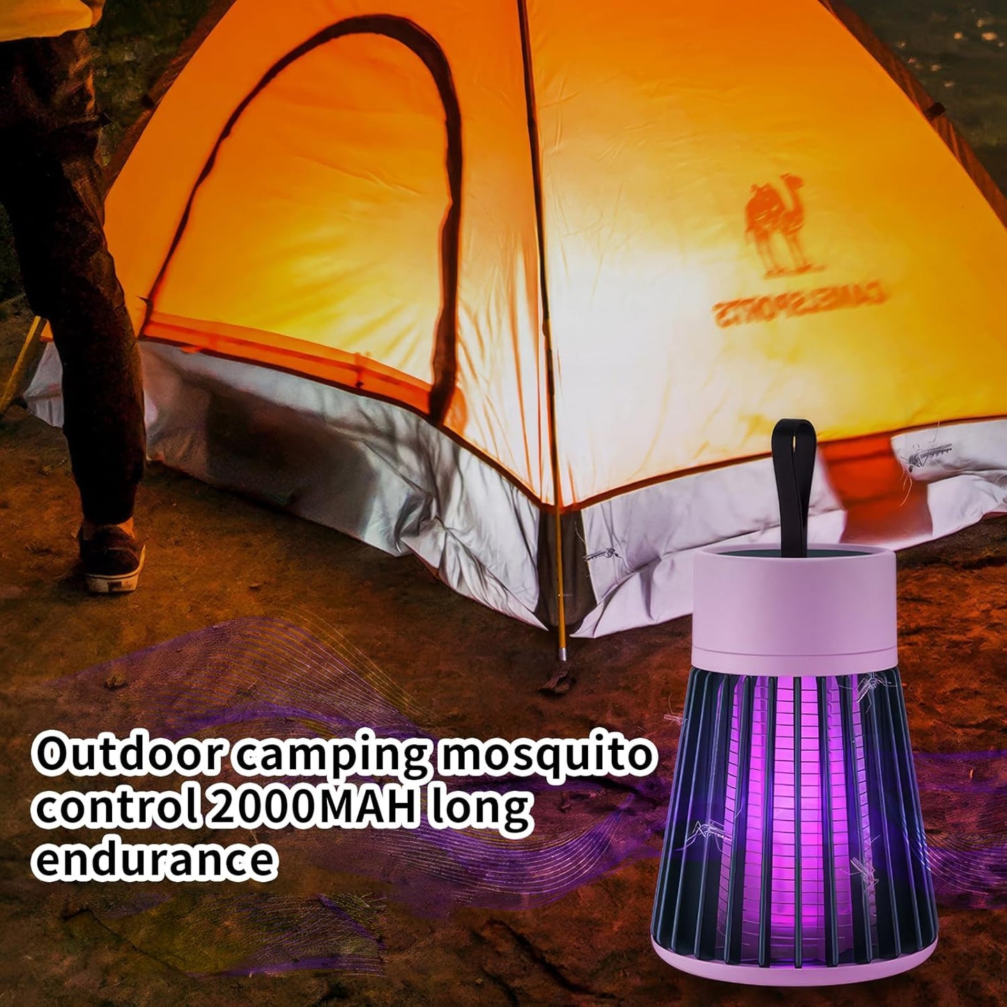 ZapPro Mosquito Trap - USB Rechargeable Indoor & Outdoor UV Light