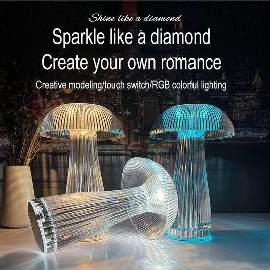 LumiCrystal - LED Touch Crystal Lamp