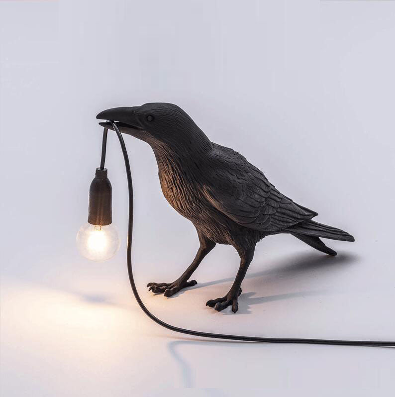 Nordiora Bird Lamp - Nordic Resin Wall & Desk Light