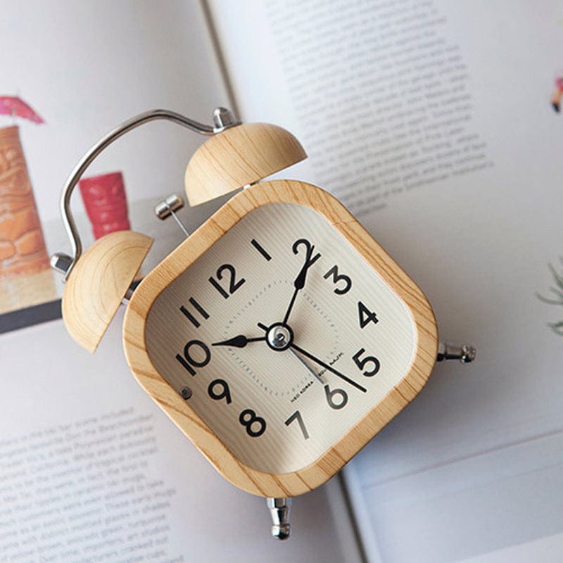 Wooden Alarm Clock