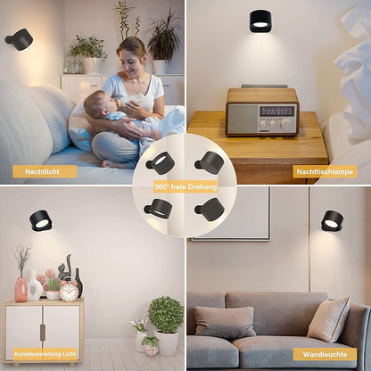 LumioGlow - Portable USB LED Wall Light