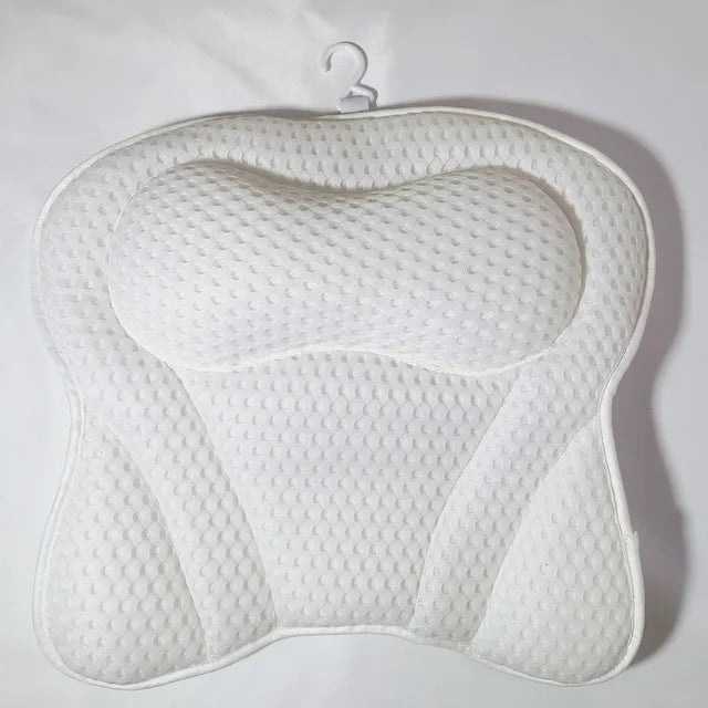 BathEase Ultra Soft 3D Bath Pillow – Neck & Back Support