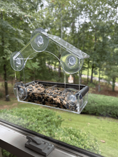 Window Bird Feeder With Strong Suction Cups