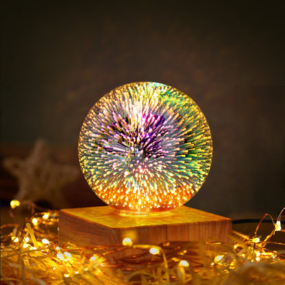 Glintora - 3D Fireworks Starry Sky LED Table Lamp