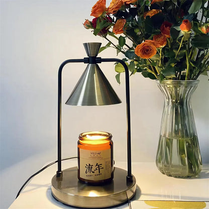 GlowEssence - Dimmable Electric Candle Warmer and Wax Melting Lamp