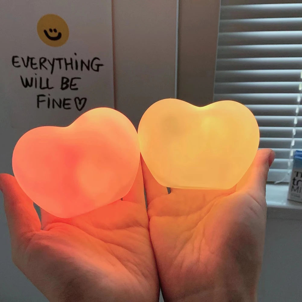 LumaHeart - Creative 3D LED Heart Lamp