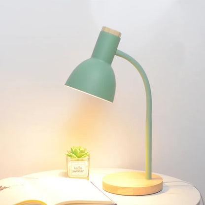 LumoNord Desk Lamp - Folding Nordic LED Wooden Table Lamp