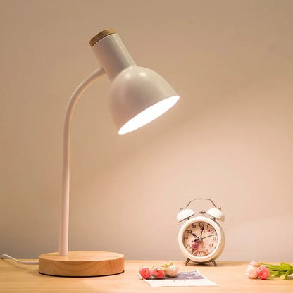 LumoNord Desk Lamp - Folding Nordic LED Wooden Table Lamp