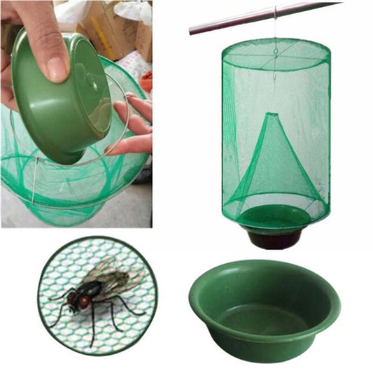 FlyGuard Pro – Outdoor Reusable Fly Trap Cage