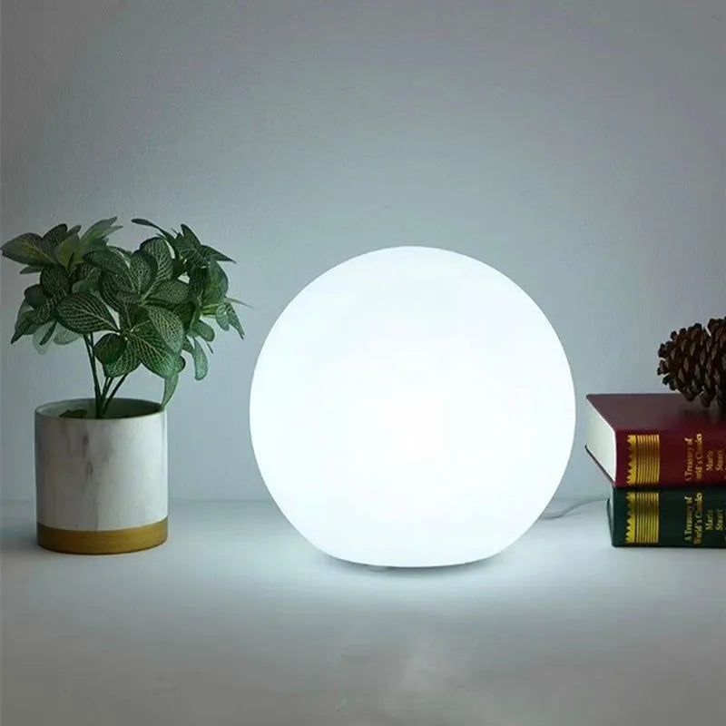 GlowSphere - Decorative LED Table Lamp for Bedroom