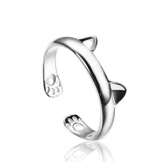 PurrPaw - Adjustable Cat Ear Paw Ring