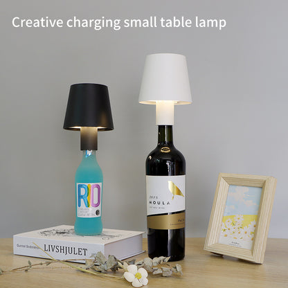 GlowVino Lamp - Rechargeable Wine Bottle Table Lamp