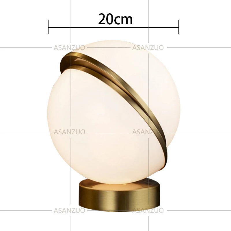 LumiSphere - Acrylic Round Ball Table Lamp