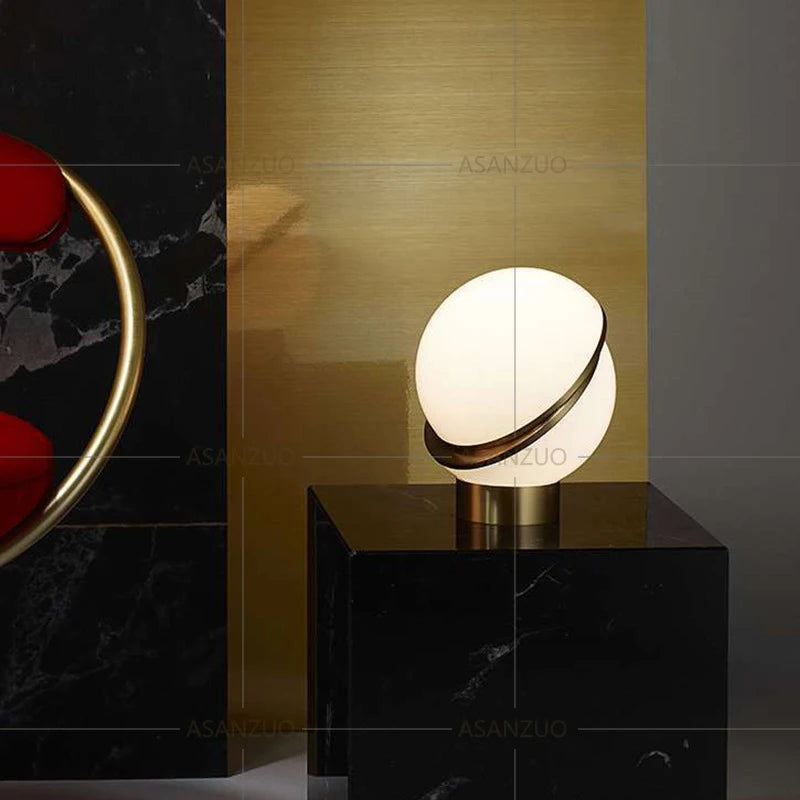 LumiSphere - Acrylic Round Ball Table Lamp