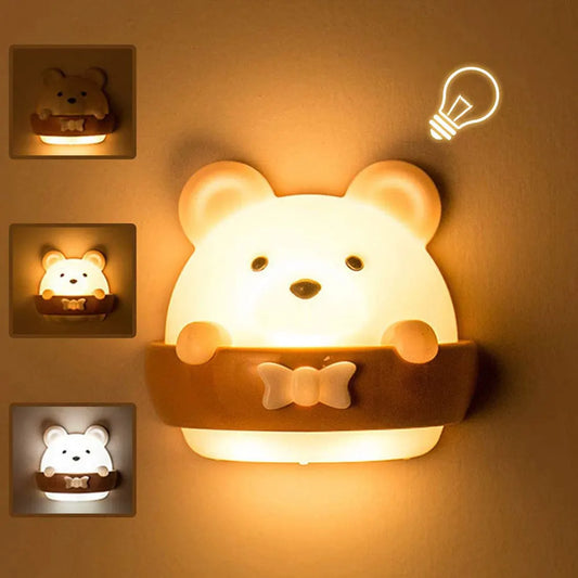 BearBright - LED Night Light with Remote Control