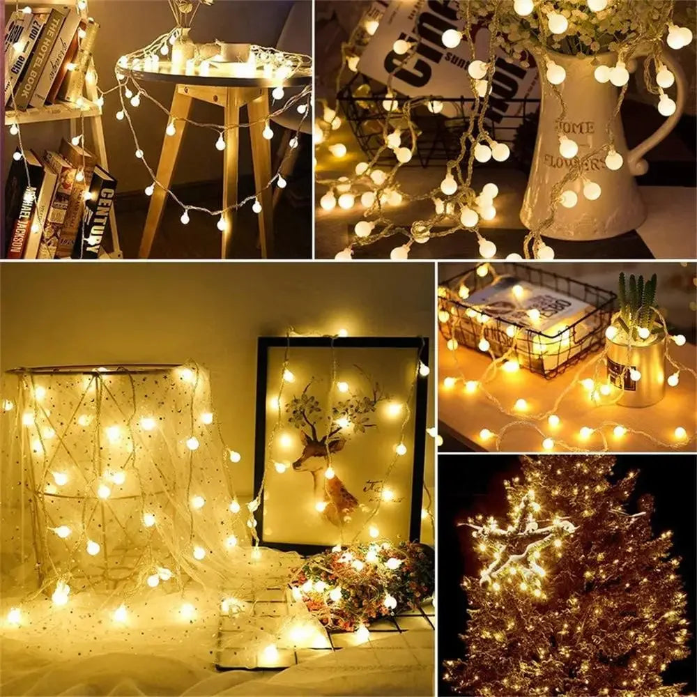 Lumivine LED String Lights - 10M USB/Battery Powered Garland