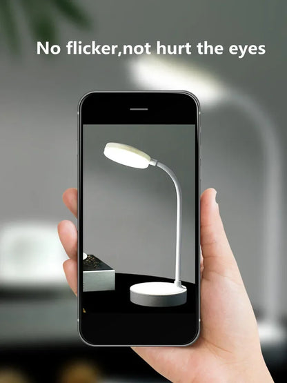 GlintLight - Portable LED Desk Lamp with Wireless Charging