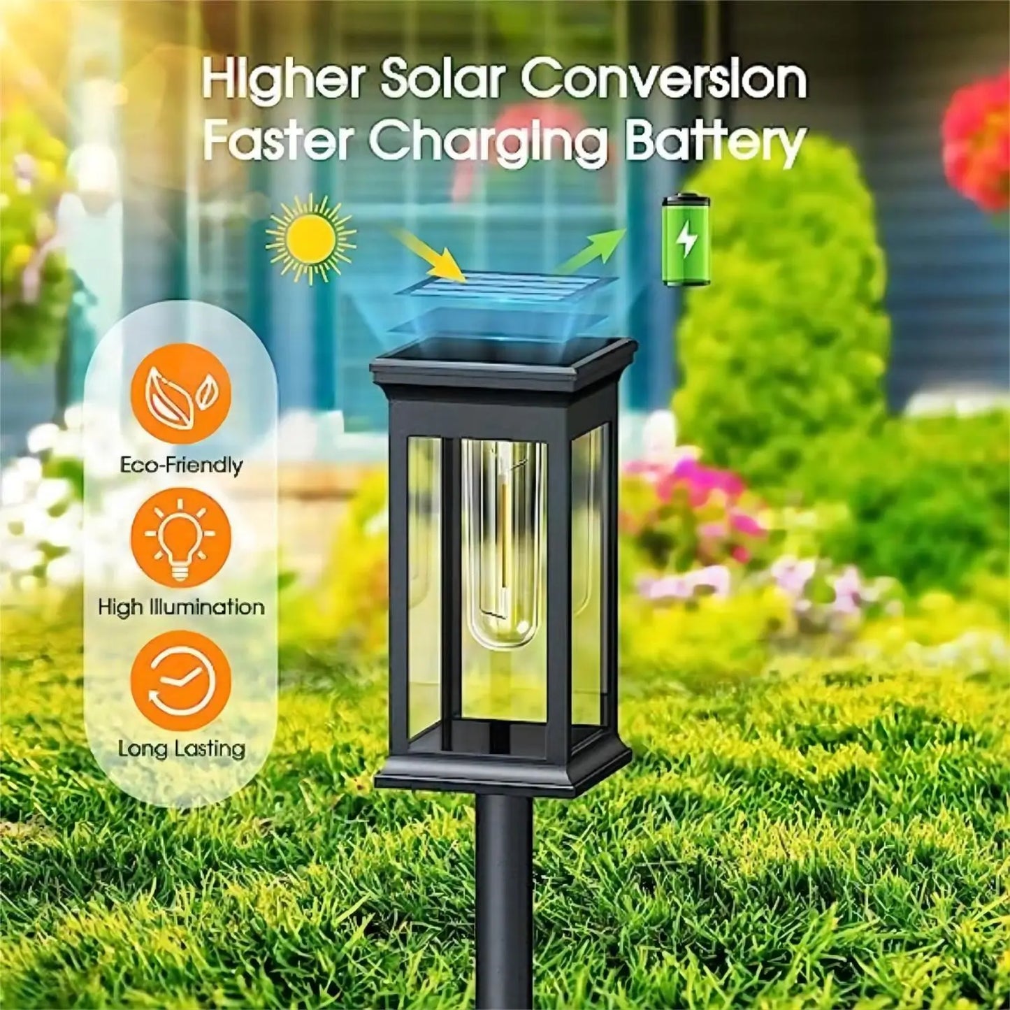 SolarGlow - Outdoor Pathway Lights (Bundle of 2)