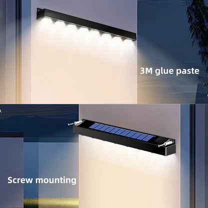 LumiGlow - Solar LED Wall Light