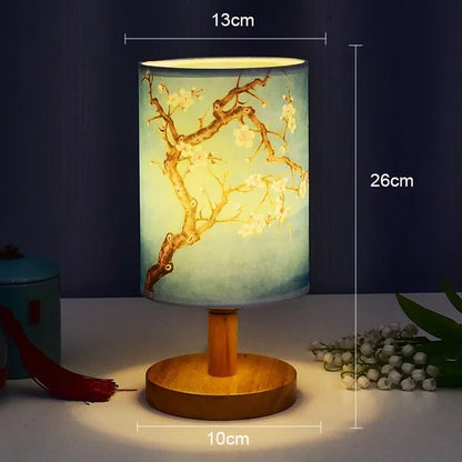 ZenGlow - LED Square Fabric Table Lamp