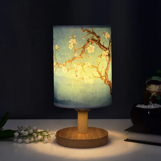 ZenGlow - LED Square Fabric Table Lamp