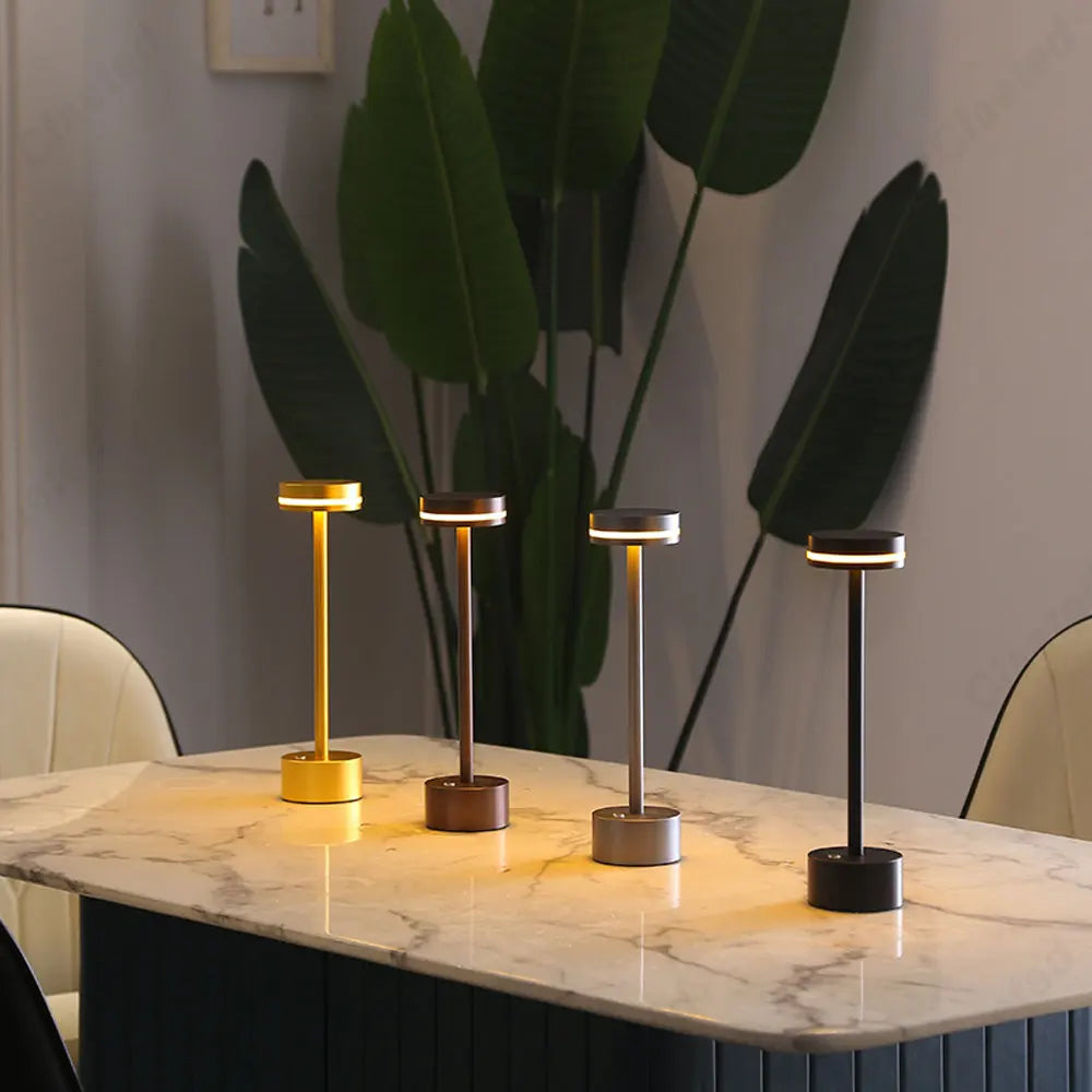 LumoLite LED Lamp - Rechargeable Nordic Table Light