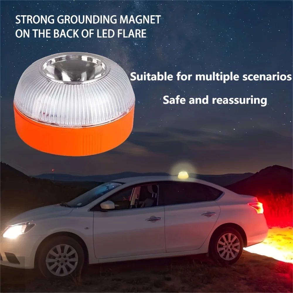 BrightAlert - LED Car Emergency Light with Magnetic Base