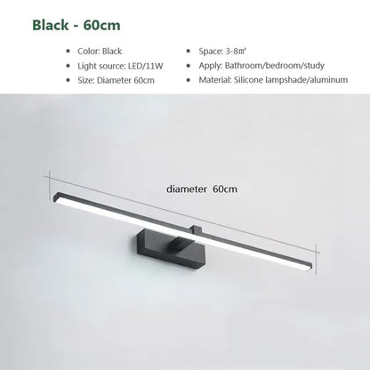 Luminova LED Mirror Light - Bathroom Wall Lamp Waterproof