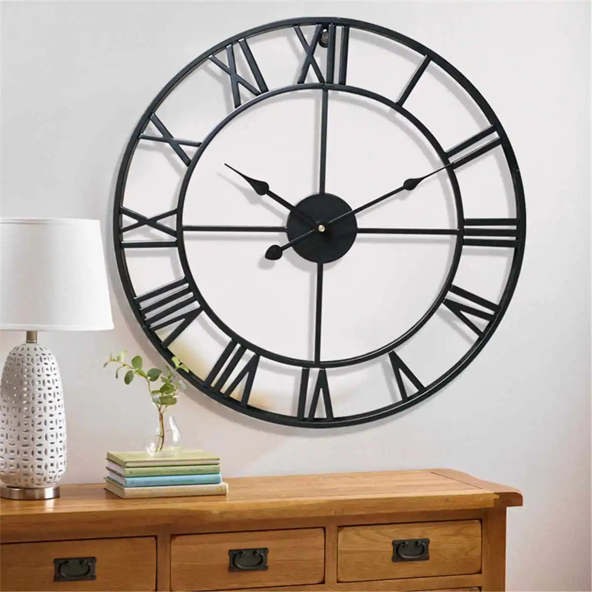 Timetura - 3D Roman Numeral Wall Clock