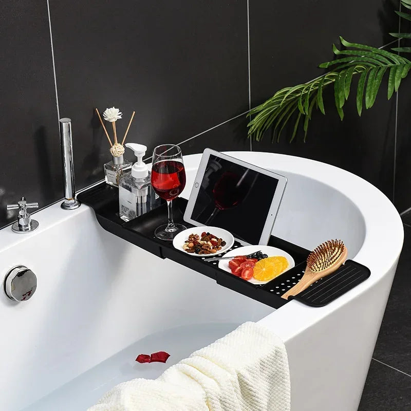 FlexiRack - Retractable Bathtub & Sink Organizer