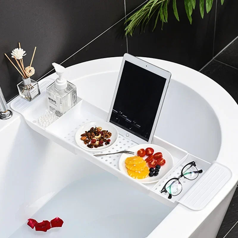 FlexiRack - Retractable Bathtub & Sink Organizer