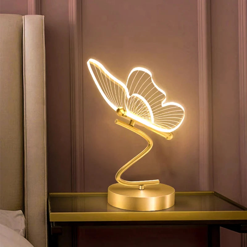 ButterGlow - Nordic LED Butterfly Table Lamp