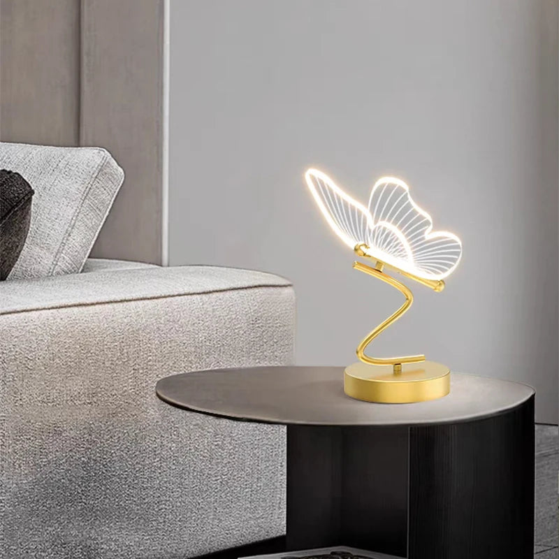 ButterGlow - Nordic LED Butterfly Table Lamp