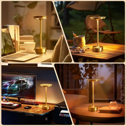 LumoTouch - Rechargeable LED Table Lamp with Touch Sensor