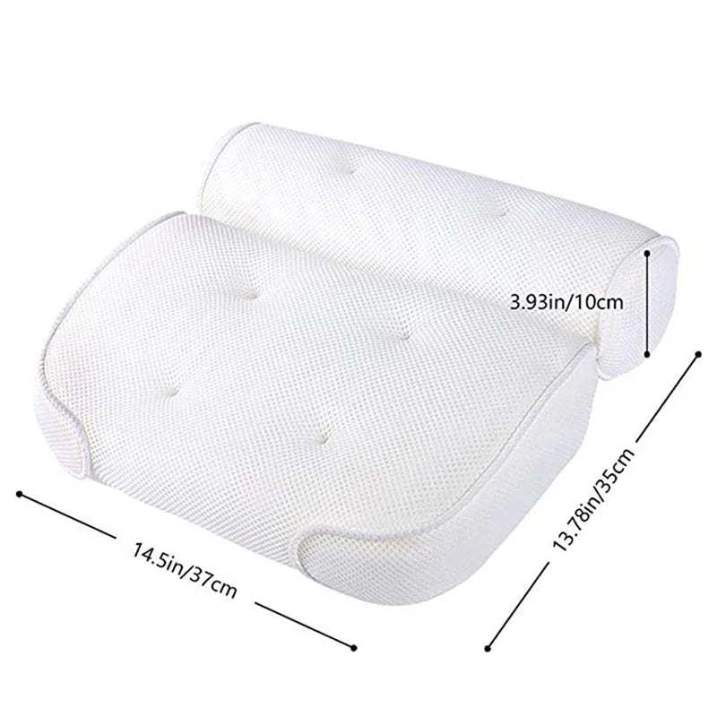 AquaNest Spa Pillow - Neck & Back Support for Bathtubs