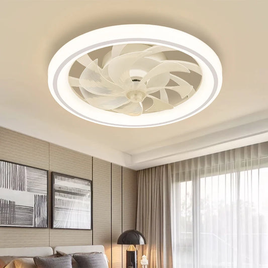 AirLyft Smart Ceiling Fan - Retractable Silent Fan with LED Light