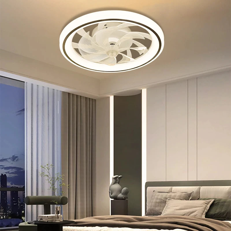 AirLyft Smart Ceiling Fan - Retractable Silent Fan with LED Light