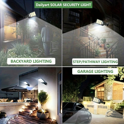 LumoGlow Solar Security Light - 108 COB LED Motion Sensor Lamp