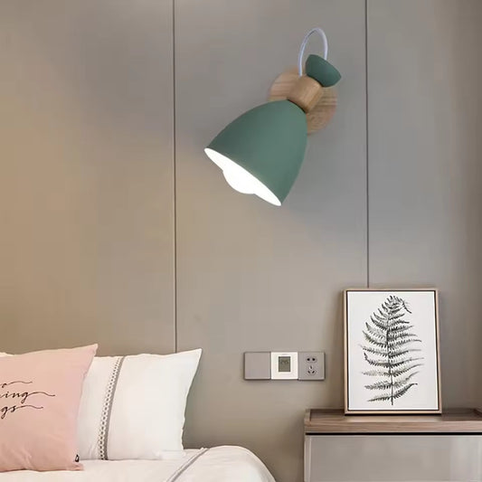 LumoWood - Modern Wooden Wall Lamp for Bedroom & Corridor