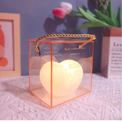 LumaHeart - Creative 3D LED Heart Lamp