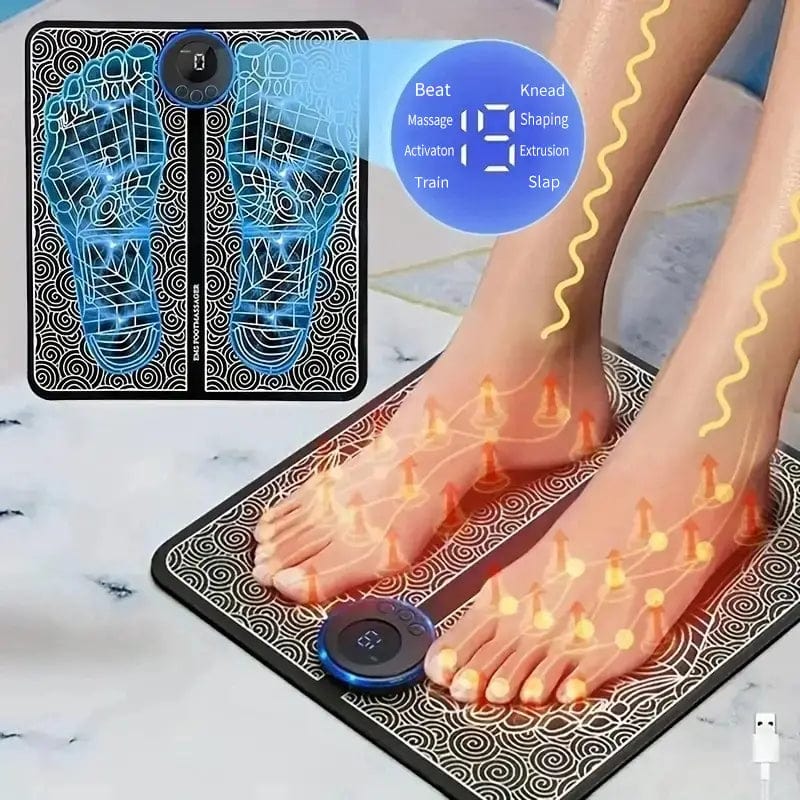 Foot Machine Foot Massage Machine (2 Pack), Foot Circulation Machine, Electric Foot ...