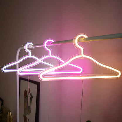 GlowHanger LED Lamp - Neon Clothes Rack Light