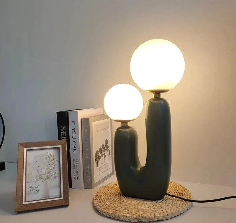 Nordique Glow - Modern Glass Table Lamp