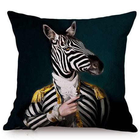 Noble Animals Cushion Cover - Tamer / 18”x18” or 45cm x 45cm - Cushion Covers - HomeRelaxOfficial