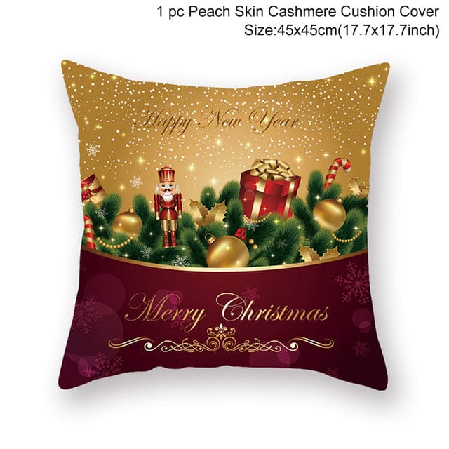 Christmas Cushion Covers - Variation #27 / 17.7" x 17.7" || 45cm x 45cm - HomeRelaxOfficial