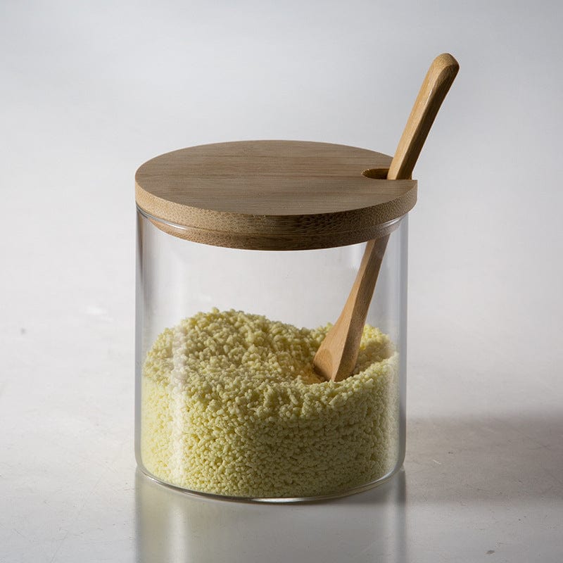 Seasoning Bamboo Storage Jar - Single spice jar - Kitchen - HomeRelaxOfficial