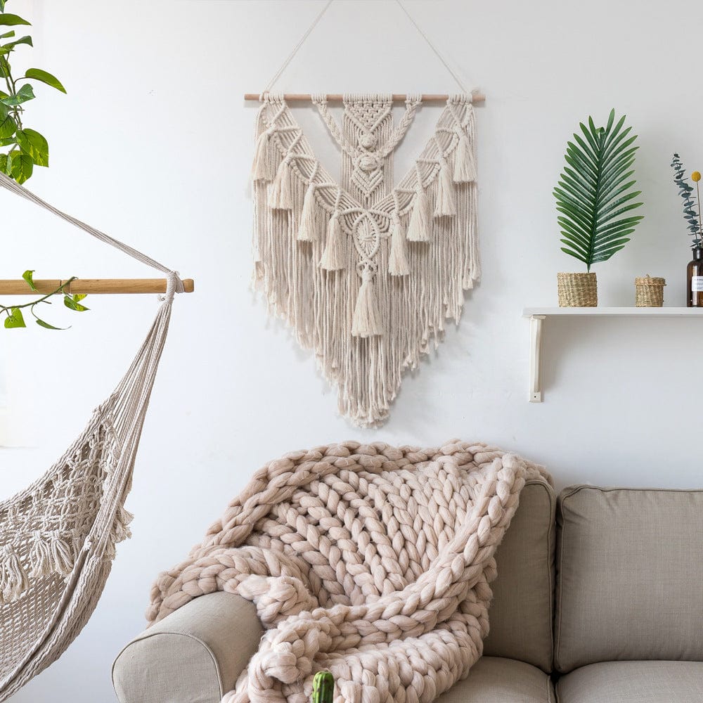 Handwoven Macrame Wall Hanging - Wall Decoration - HomeRelaxOfficial