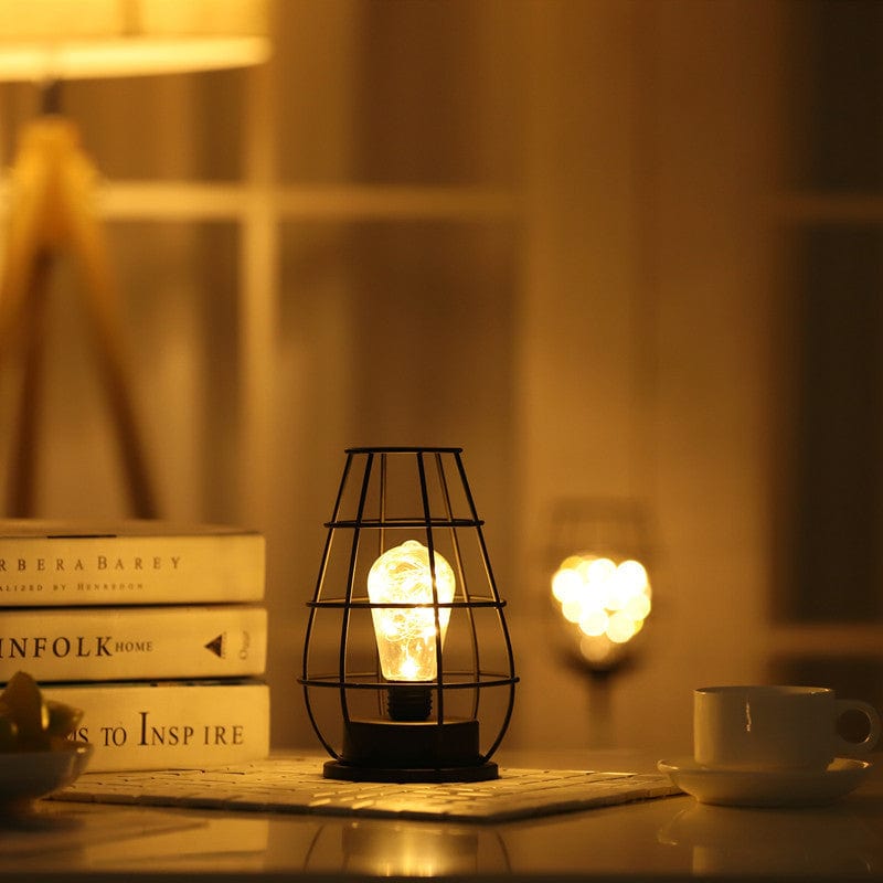 Nordic Night Lamp - Cage - Home Lighting - HomeRelaxOfficial