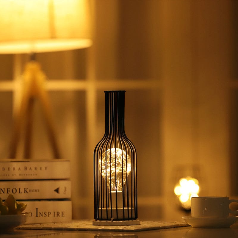 Nordic Night Lamp - Bottle - Home Lighting - HomeRelaxOfficial